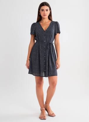 Rochie scurtă albastru ONLY femeie