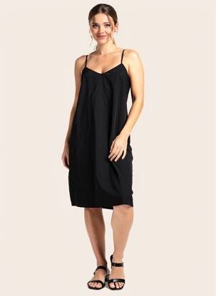 Rochie midi negru DIVERSE femeie