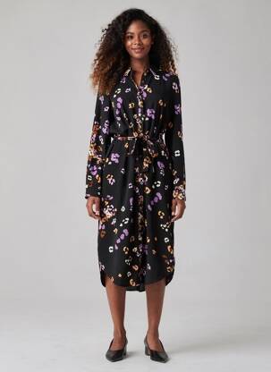 Rochie lungă negru VERO MODA femeie