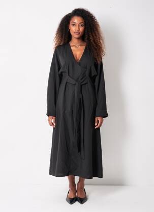Rochie lungă negru ASTRID BLACK LABEL femeie