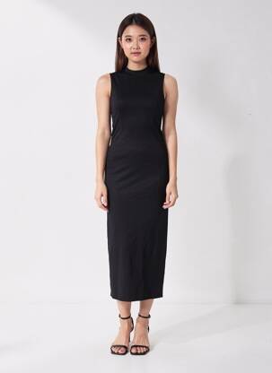 Rochie scurtă negru TALLY WEIJL femeie