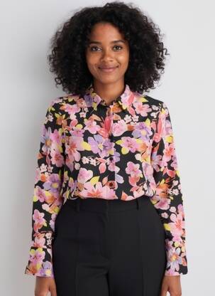 Cămașă croială dreaptă negru VERO MODA femeie