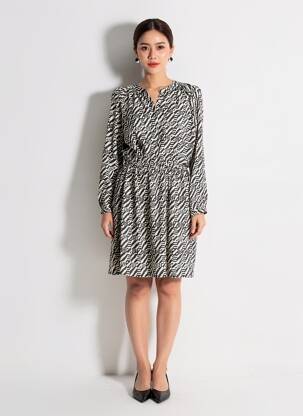 Rochie midi negru MEXX femeie