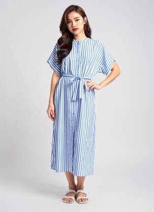 Rochie scurtă mâneci scurte mâneci scurte albastru VERO MODA femeie