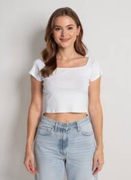 Tricou alb TALLY WEIJL femme