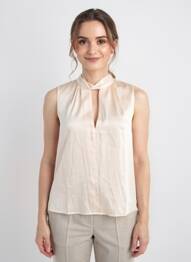 Bluză bej MANGO femme