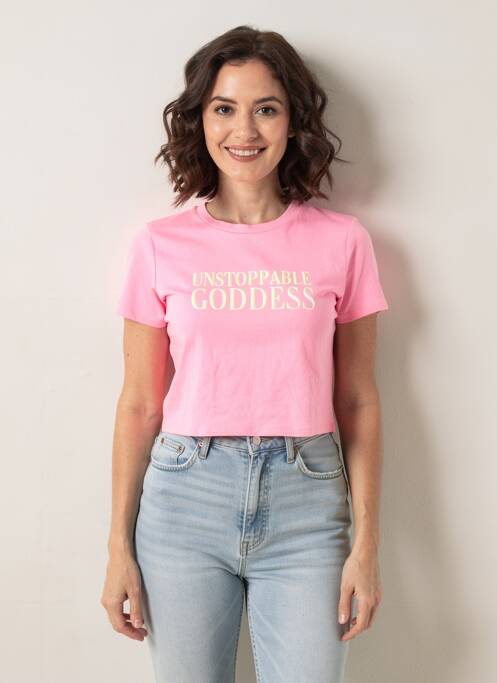 Tricou roz TALLY WEIJL femme