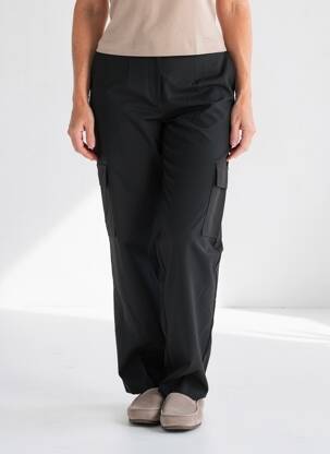 Pantalon drept talie înaltă talie înaltă negru VERO MODA femeie