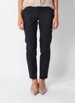 Pantalon slim negru PIECES femeie