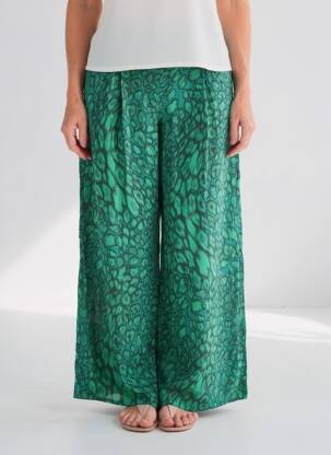 Pantalon drept verde VERO MODA femeie