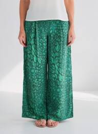 Pantalon drept verde VERO MODA femme