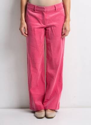 Pantalon drept roz VILA femeie