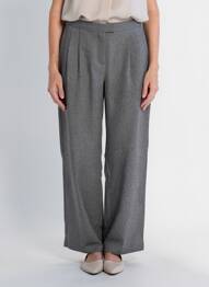 Pantalon drept croială dreaptă gri VERO MODA femme