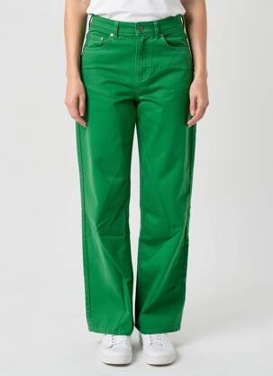 Blugi cu croială dreaptă verde ONLY femeie