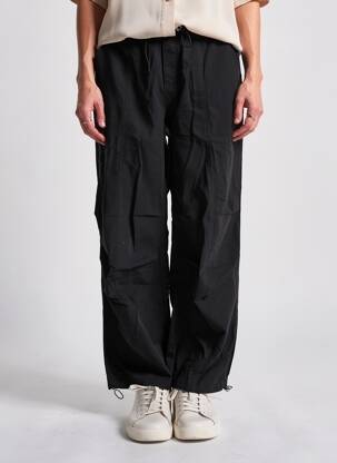 Pantalon larg negru TALLY WEIJL femeie