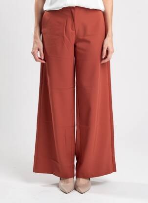 Pantalon drept talie înaltă talie înaltă roșu VERO MODA femeie