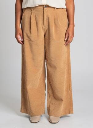 Pantalon larg maro LE FABULEUX MARCEL DE BRUXELLES femeie