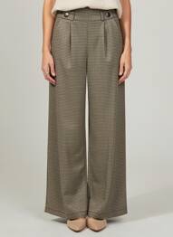 Pantalon drept gri JACQUELINE DE YONG femme