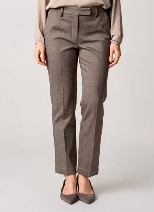 Pantalon drept gri MANGO femeie