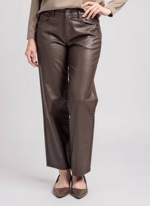 Pantalon drept maro SORBET femeie