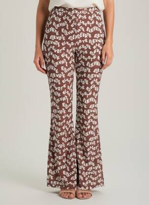 Pantalon evazat maro DAISY STREET femeie