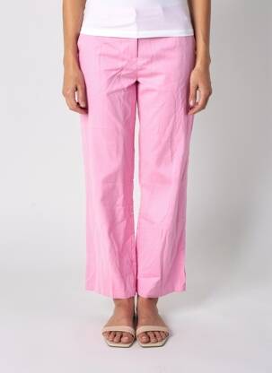 Pantalon drept roz HAILYS femeie