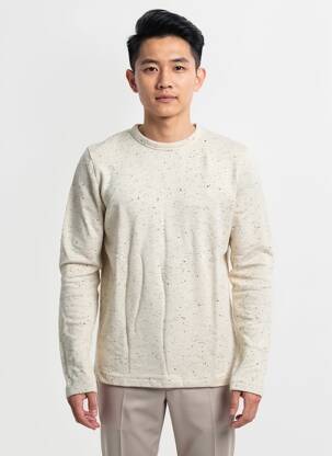 Pulover alb JACK & JONES bărbat