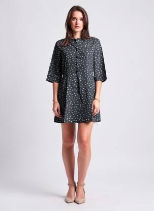 Rochie scurtă negru JACQUELINE DE YONG femeie