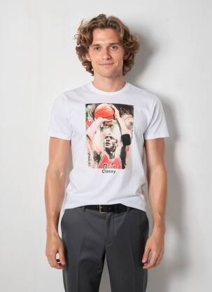 Tricou alb ONLY&SONS bărbat