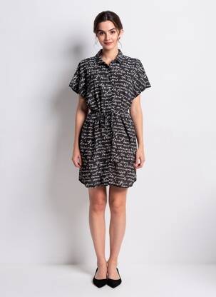 Rochie scurtă negru ONLY femeie