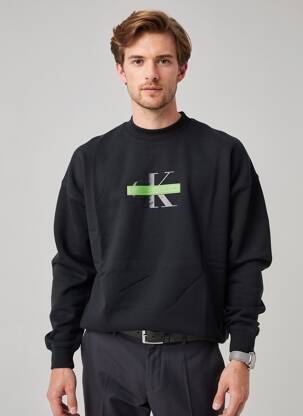 Pulover negru CALVIN KLEIN bărbat