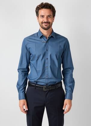 Cămașă cu mâneci lungi albastru CALVIN KLEIN bărbat