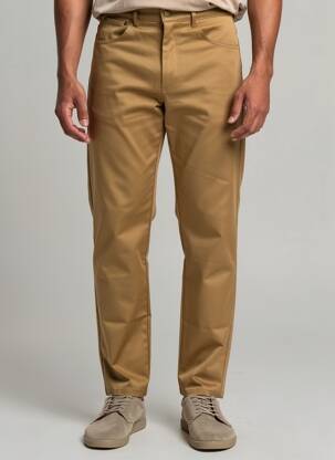 Pantalon drept maro CATERPILLAR bărbat