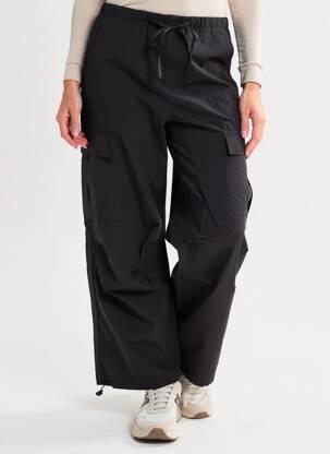 Pantalon cargo negru MANGO femeie