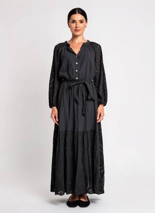 Rochie lungă negru MEXX femeie