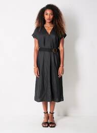 Rochie scurtă negru MANGO femme