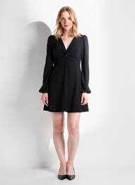 Rochie scurtă negru MANGO femme