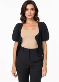 Jachete casual negru MANGO femeie