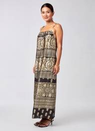 Rochie scurtă fără mâneci fără mâneci maro VILA femme