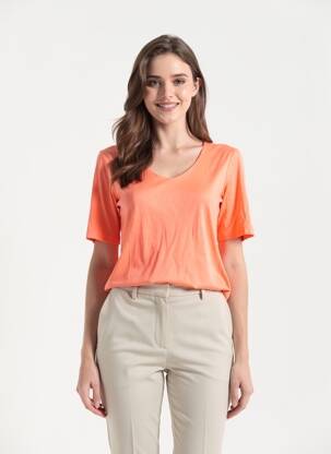 Tricou portocalie STREET ONE femeie
