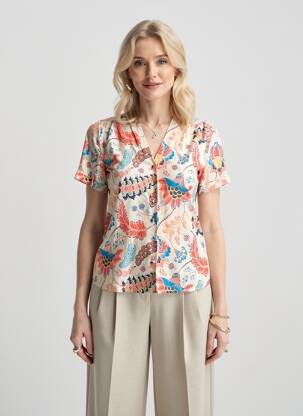 Cămașă bej VERO MODA femeie