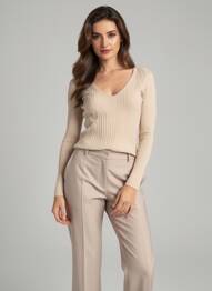 Pulover maro MANGO femme