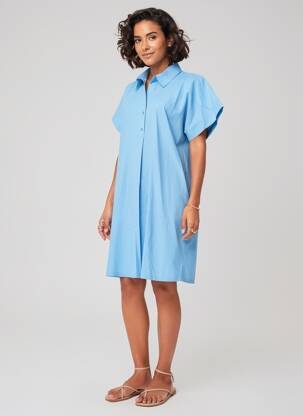 Rochie scurtă albastru MORE & MORE femeie
