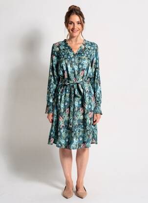 Rochie midi albastru GARCIA femeie
