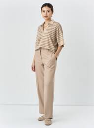 Polo bej TOM TAILOR femme