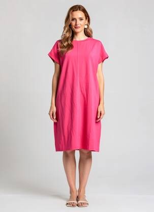 Rochie scurtă roz STREET ONE femeie