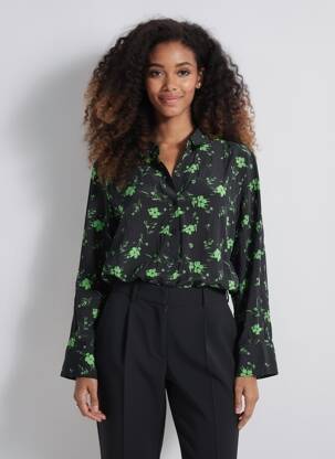 Cămașă mâneci lungi mâneci lungi negru JACQUELINE DE YONG femeie