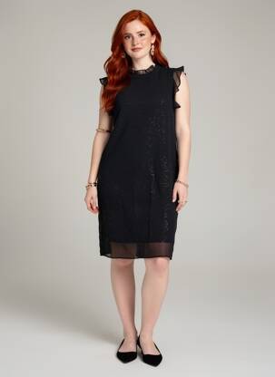 Rochie scurtă negru NAF NAF femeie