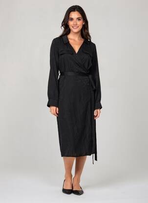 Rochie lungă negru NÜ femeie