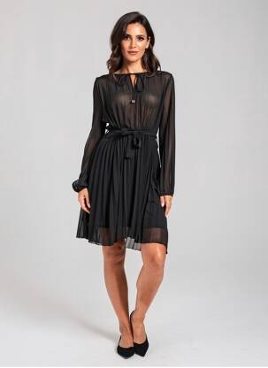 Rochie lungă negru VICOLO femeie